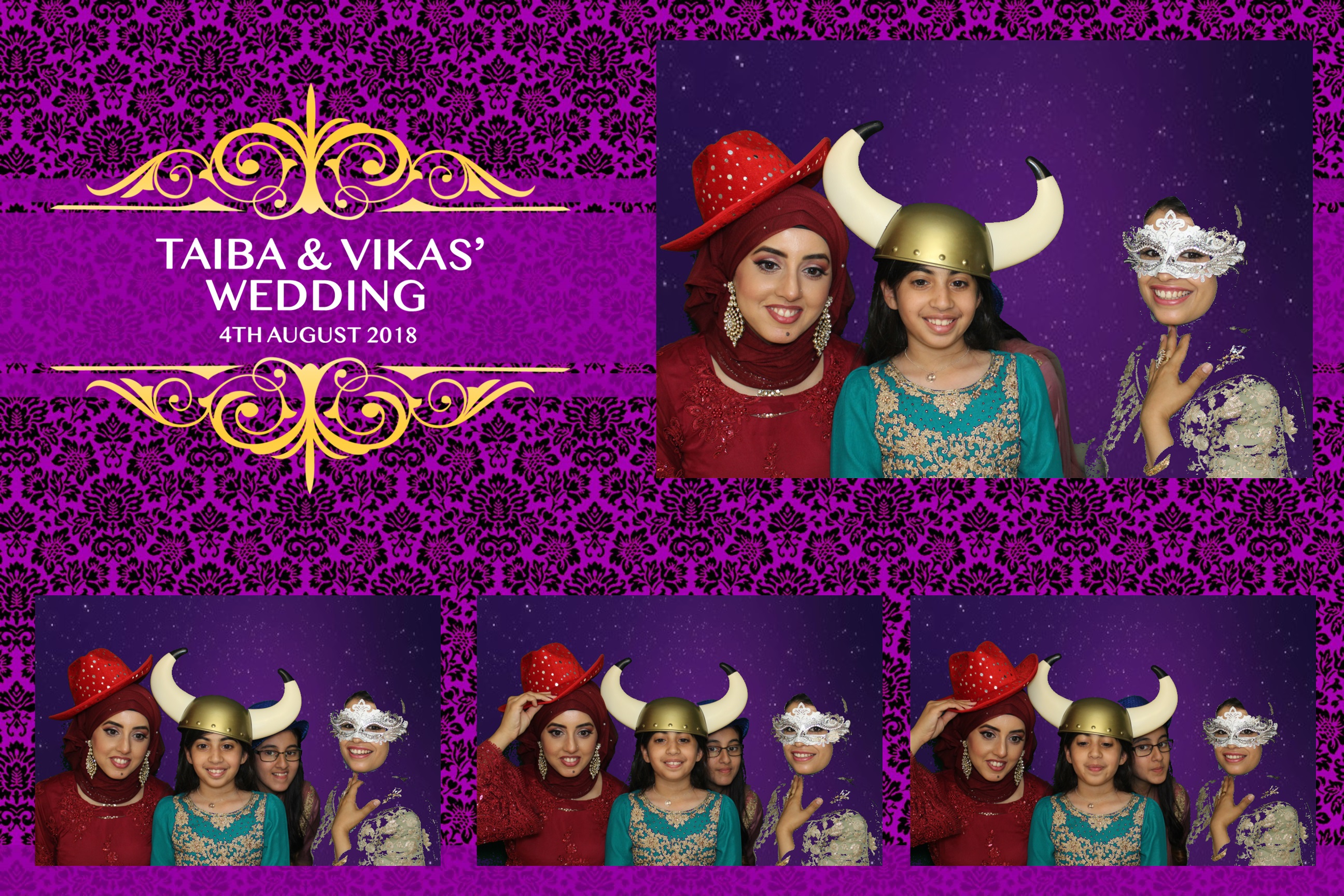 Taiba & Vikas | View more photos from the event at images.mobile-photo-booth.com/u/MobilePhotoBoothUK/Taiba-Vikas